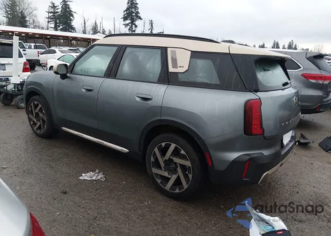 2025 Mini Countryman Cooper S from USA, damaged, VIN WMZ23GA01S7S50381